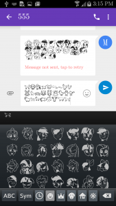 اسکرین شات برنامه Emoji Fonts Message Maker 6