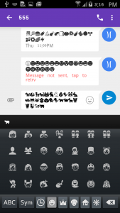 اسکرین شات برنامه Emoji Fonts Message Maker 7