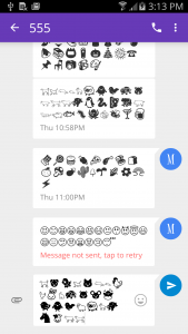 اسکرین شات برنامه Emoji Fonts Message Maker 4
