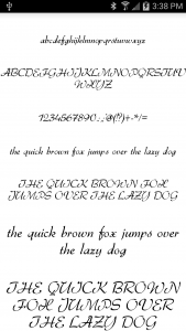 اسکرین شات برنامه Fonts Message Maker 2