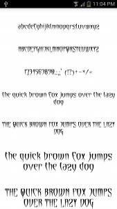 اسکرین شات برنامه Fonts Message Maker 2