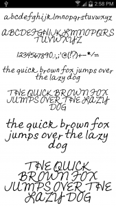 اسکرین شات برنامه Fonts Message Maker 3