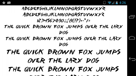 اسکرین شات 5 برنامه Fonts Message Maker