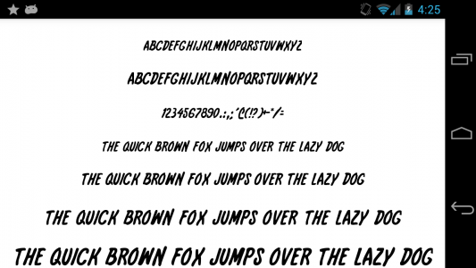 اسکرین شات 3 برنامه Fonts Message Maker