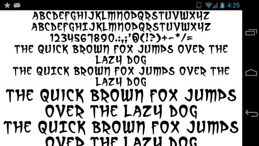 اسکرین شات 1 برنامه Fonts Message Maker