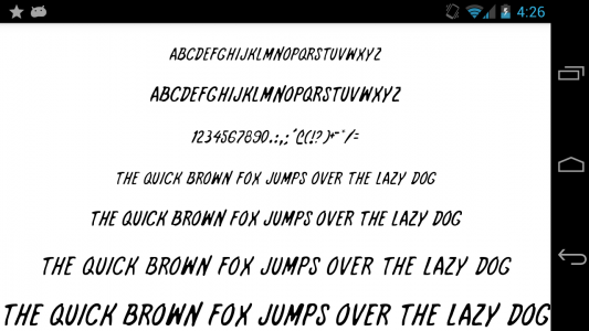 اسکرین شات 4 برنامه Fonts Message Maker