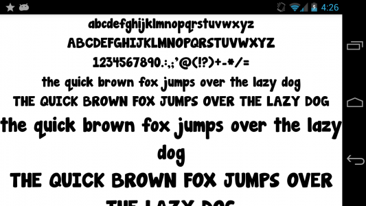 اسکرین شات 6 برنامه Fonts Message Maker