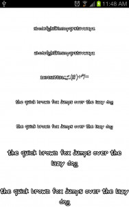 اسکرین شات برنامه Written Fonts Message Maker 2