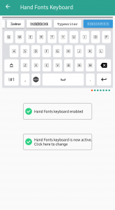 اسکرین شات برنامه Stylish Fonts - Cool Keyboard 1