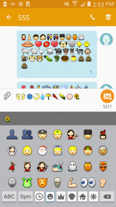 اسکرین شات برنامه Emoji Font for Android 2