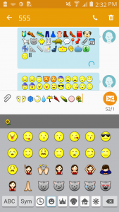 اسکرین شات برنامه Emoji Font for Android 1