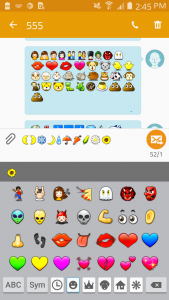 اسکرین شات برنامه Emoji Font for Android 2