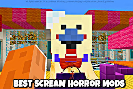 اسکرین شات برنامه Mod Ice Scream Horror For MCPE 3