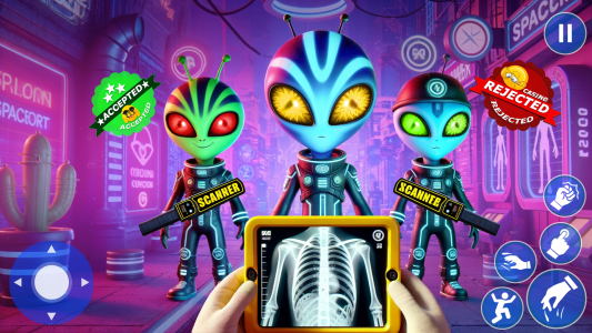اسکرین شات 2 بازی Space Security Simulator 3D