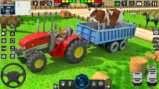 اسکرین شات برنامه Animals Transport Truck Games 7