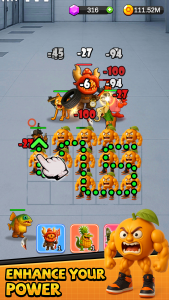 اسکرین شات 3 بازی Monster War: Hero Strategy