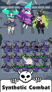 اسکرین شات 2 بازی Monster War: Merge Battle