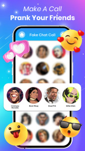 اسکرین شات 5 برنامه Viral Prank Video Call & Chat