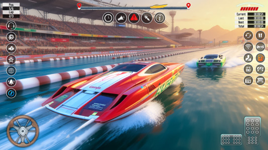 اسکرین شات 7 بازی Speed Boat Racing: Boat games