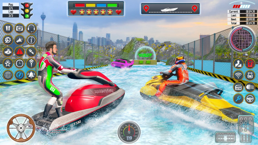 اسکرین شات 6 بازی Speed Boat Racing: Boat games