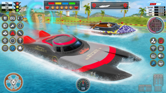 اسکرین شات 3 بازی Speed Boat Racing: Boat games