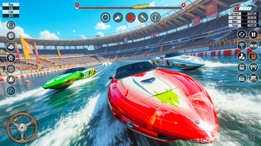 اسکرین شات 3 بازی Speed Boat Racing: Boat games