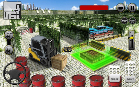 اسکرین شات بازی Forklift Adventure Maze Run 2019: 3D Maze Games 2