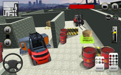 اسکرین شات بازی Forklift Adventure Maze Run 2019: 3D Maze Games 6