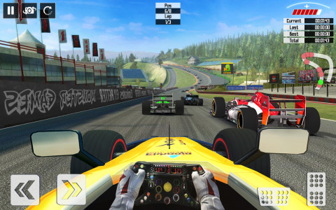 اسکرین شات برنامه Real Formula Car Racing Games 2