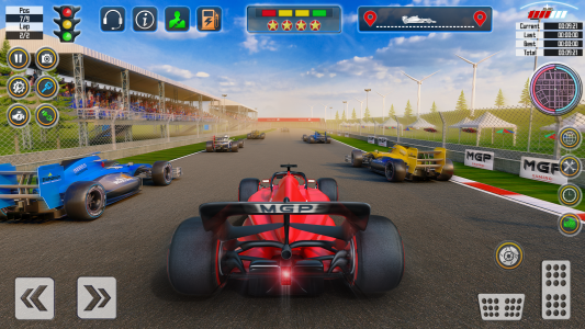 اسکرین شات 1 برنامه Real Formula Car Racing Games