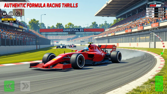 اسکرین شات 4 برنامه Real Formula Car Racing Games