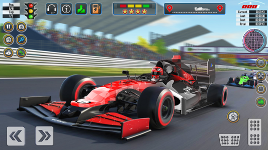 اسکرین شات 3 برنامه Real Formula Car Racing Games