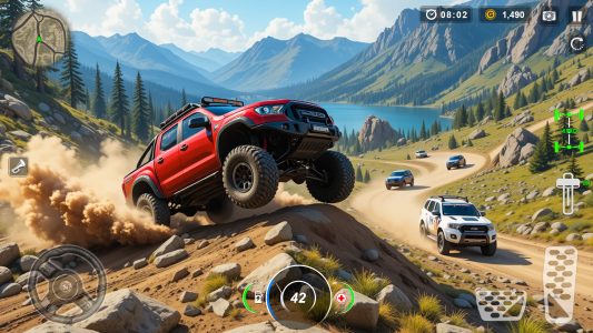 اسکرین شات 3 بازی Offroad King: Car Drive Games