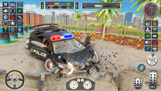 اسکرین شات بازی Police Car Games: Car Driving 7