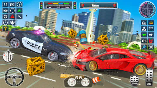 اسکرین شات بازی Police Car Games: Car Driving 6