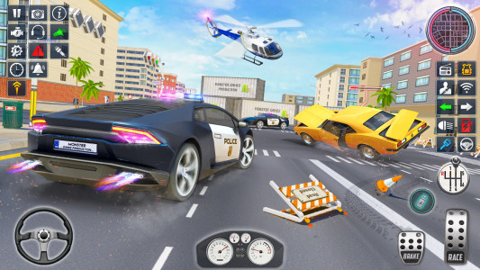 اسکرین شات بازی Police Car Games: Car Driving 4
