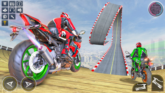 اسکرین شات بازی Bike Stunts Games: Bike Racing 5
