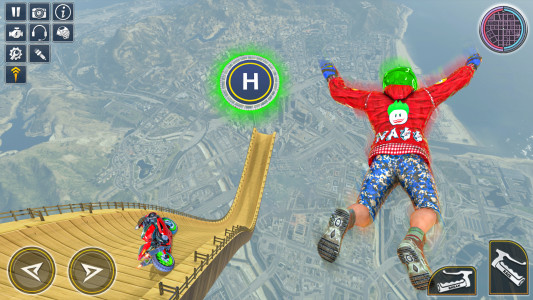 اسکرین شات 2 بازی Bike Stunts Games: Bike Racing