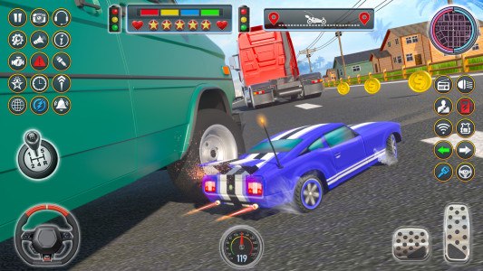 اسکرین شات 3 برنامه Mini Car Racing: RC Car Games