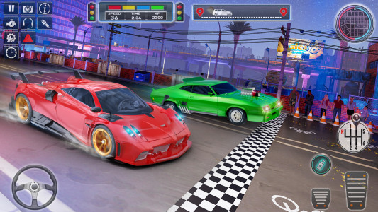 اسکرین شات بازی Super Car Racing 3d: Car Games 4