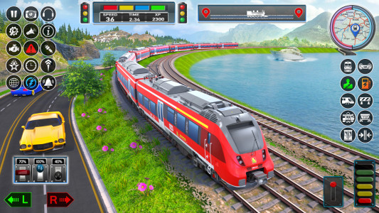 اسکرین شات بازی City Train Game 3d train games 3