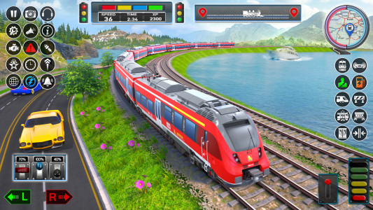 اسکرین شات 3 بازی City Train Game 3d Train games