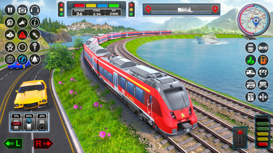 اسکرین شات بازی City Train Game 3d Train games 3