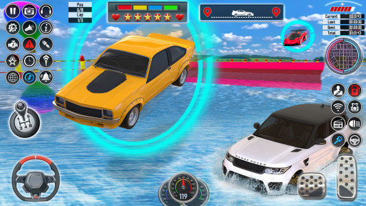 اسکرین شات بازی Water Car Racing 3d: Car Games 6