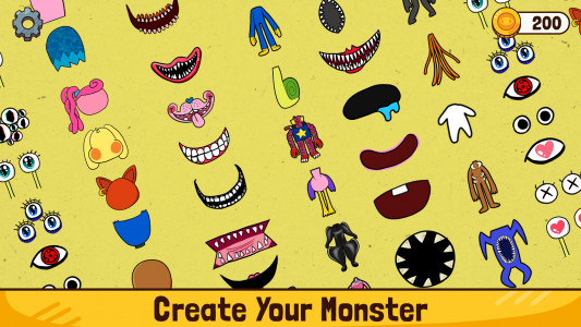 اسکرین شات بازی Monster Makeover: Mix Monsters 1