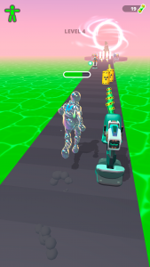 اسکرین شات 1 بازی Monsters Lab - Freaky Running