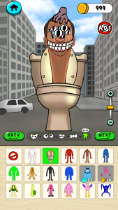 اسکرین شات 3 بازی Monster Makeover, Mix Monsters