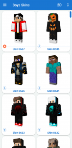 اسکرین شات برنامه Boys Skins for Minecraft PE 6