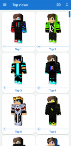 اسکرین شات برنامه Boys Skins for Minecraft PE 2