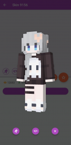 اسکرین شات برنامه Girls Skins for Minecraft PE 5